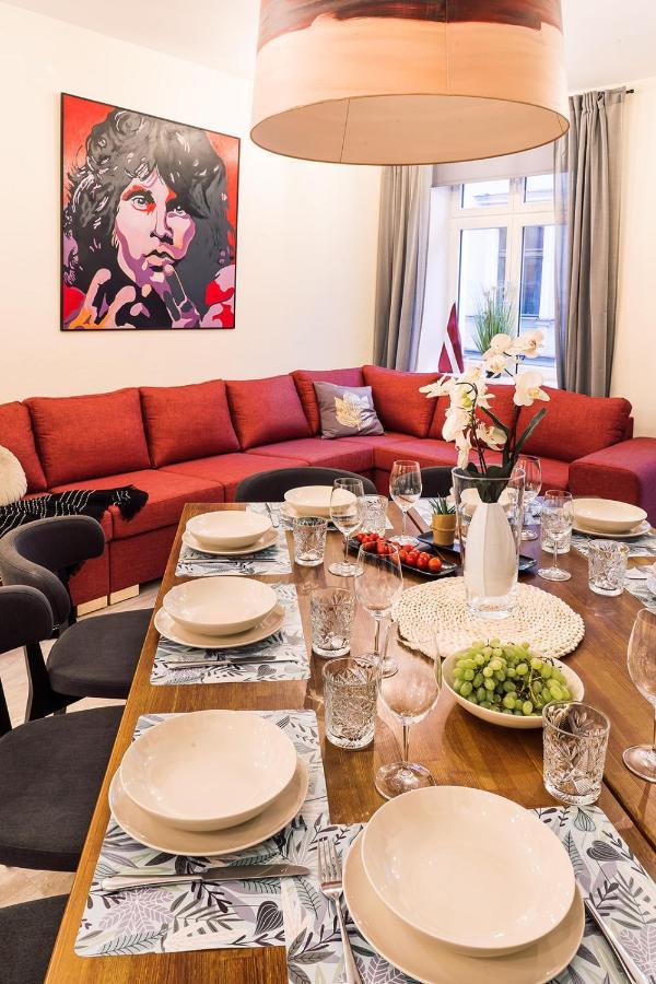 Morrison Apartment/15 Guests/7bedrooms/riga Old Town Lejlighed